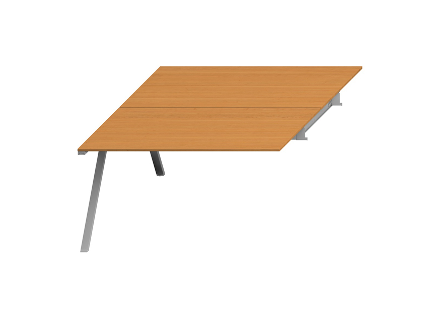 Vi 1 0 0 1 5. L-образные столы для приемной цвета кальвадос.