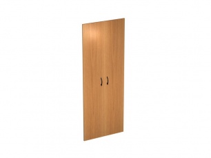 Дверь деревянная высокая (компл. 2шт)