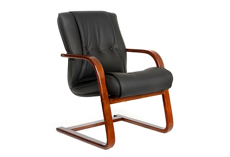 Кресло для посетителя CHAIRMAN 653 V кожа
