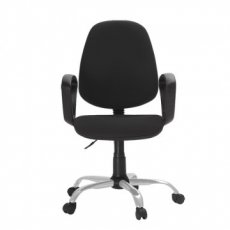 Компьютерное кресло EasyChair 222 офисное ткань черная