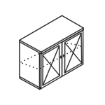 Тумба 2-х дверная под ТВ
