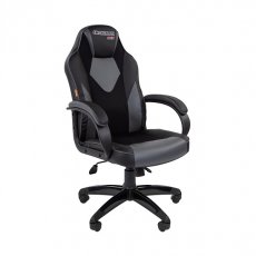 Кресло для геймера CHAIRMAN GAME 17 Black/grey