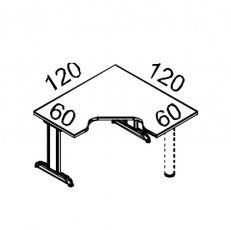 Рабочая станция 120 METAL T DX 25570