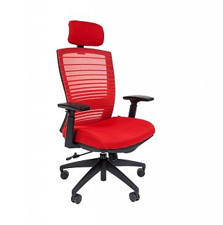 Кресло CHAIRMAN 285 ткань красная