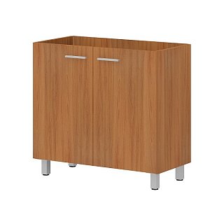 Каркас шкафа широкий низкий, дверцы из ДСП