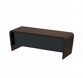 DALI СТОЛ ПИСЬМЕННЫЙ L222 ТЕМНЫЙ ОРЕХ