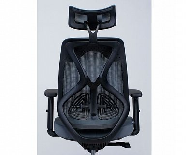 Кресло офисное Norden Имидж Серая ткань Пластик чёрный