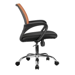 Кресло для персонала Riva 8085 JE сетка оранжевая