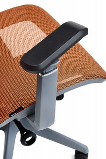 Кресло для сотрудников Viking-22 Sinchrocomfort сетка коричневая