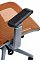 Кресло для сотрудников Viking-22 Sinchrocomfort сетка коричневая