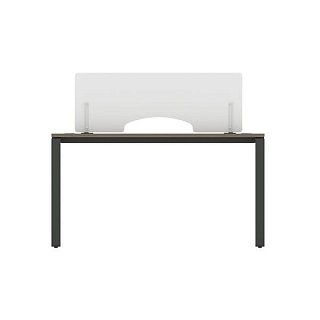 Надставка на стол с вырезом, акрил, выс. 600мм Riva EP.ANS-90-60V