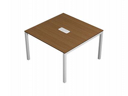 Стол для переговоров с кабель-каналом 120х120 PROFIQUADRO