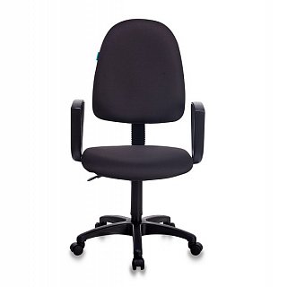 Кресло офисное Бюрократ CH-1300N/BLACK ткань чёрная