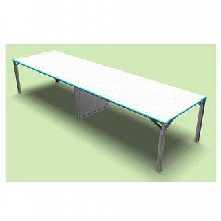 Стол переговорный 480х110, стекло
