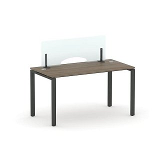 Надставка на стол с вырезом, акрил, выс. 600мм Riva EP.ANS-110-60V