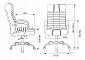 Кресло Бюрократ KB-10SL/B/LEATHER для руководителя