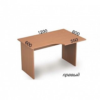 Стол криволинейный 2С.041(лев) СТИЛЬ