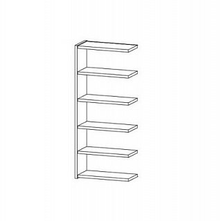 Стеллаж высокий T45