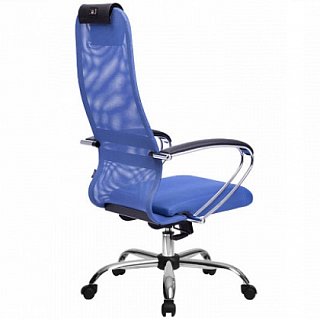 Кресло офисное BK-8 CH ткань-сетка 23