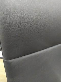 Кресло офисное Vertu черная экокожа
