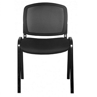 Стул  Бюрократ Вики/B/15-21 сетка черная сиденье ткань черная