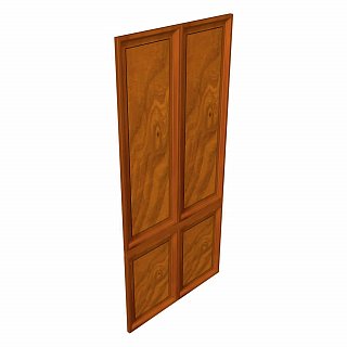 Двери для гардероба (пара) Art & Moble 01184