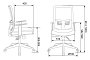 Кресло Бюрократ MC-W611T/DG/26-25 белый пластик