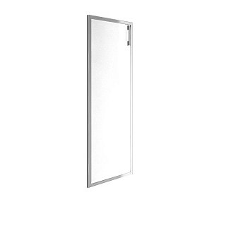 Дверь стекло в раме среднее Lacobel white LT-S2R Л/Пр white