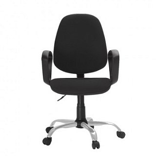Компьютерное кресло EasyChair 222 офисное ткань черная