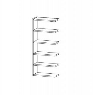 Стеллаж высокий T45