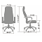 Кресло офисное Metta LК-12 Pl Перфорированная экокожа