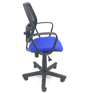 Кресло для оператора ALFA ткань синяя